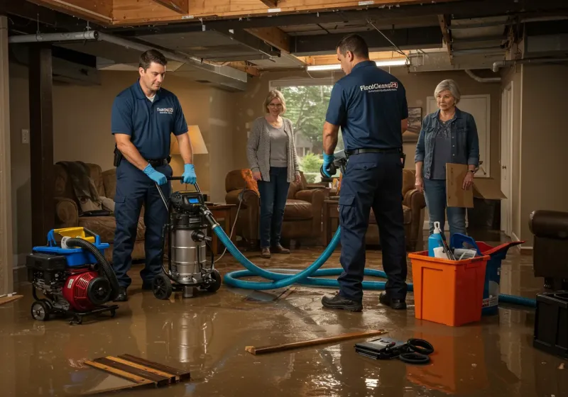 Basement Water Extraction and Removal Techniques process in Riverside, AL